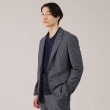 タケオキクチ(TAKEO KIKUCHI)の【抗菌防臭】尾州 リネンブレンド ハニカムメッシュ ジャケット ブルー(093)