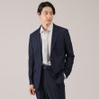 タケオキクチ(TAKEO KIKUCHI)の【抗菌防臭】尾州 リネンブレンド ハニカムメッシュ ジャケット ネイビー(094)