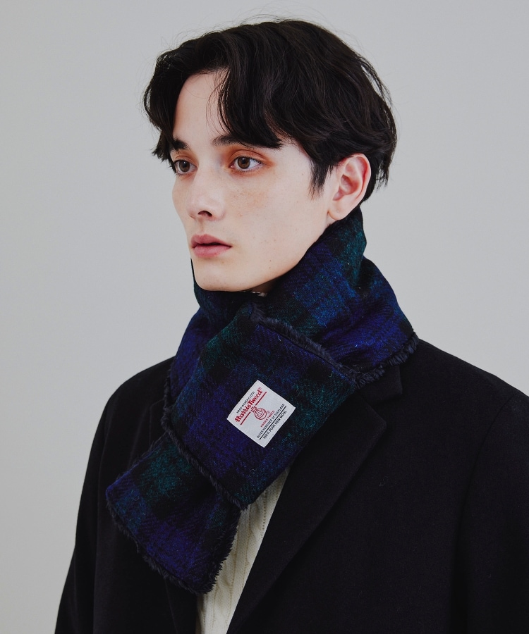 ◇ハリスツイード生地使用 差し込みマフラー / Harris Tweed ◇ハリスツイード生地使用 差し込みマフラー / Harris Tweed