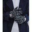 ティーケー タケオ キクチ(tk.TAKEO KIKUCHI)のハリスツイード生地使用 スマホ対応手袋 グローブ ／ Harris Tweed グレー(212)