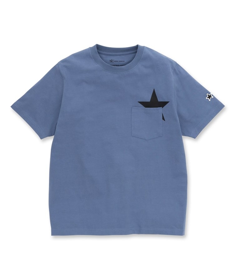 ティーケー タケオ キクチ(tk.TAKEO KIKUCHI)のスタープリント半袖Tシャツ1