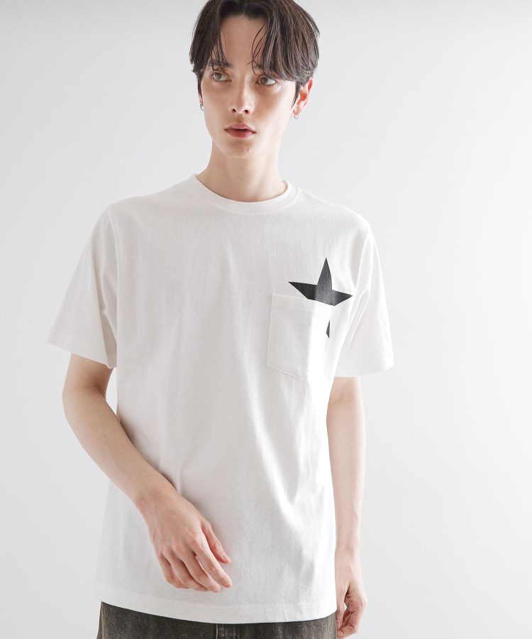ティーケー タケオ キクチ(tk.TAKEO KIKUCHI)のスターTシャツアソート ホワイト(001)
