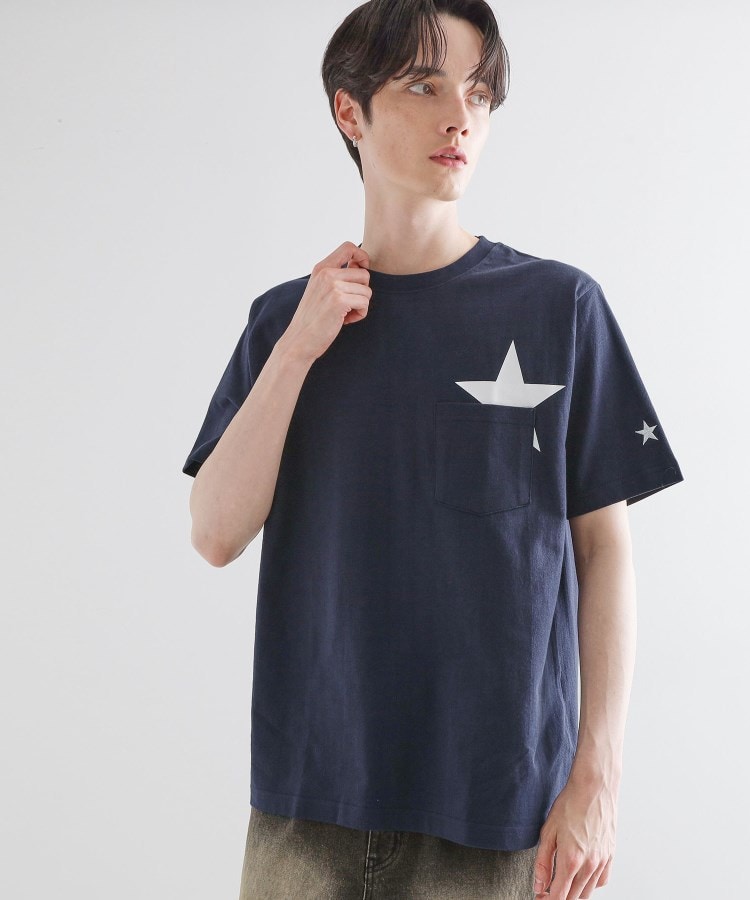 ティーケー タケオ キクチ(tk.TAKEO KIKUCHI)のスターTシャツアソート ネイビー(094)