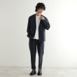 ティーケー タケオ キクチ(tk.TAKEO KIKUCHI)の【WEB限定 マシンウォッシャブル】機能性エアリードライノーカラーセットアップ/ノーカラージャケット&テーパードスラックス40