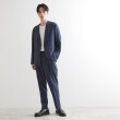 ティーケー タケオ キクチ(tk.TAKEO KIKUCHI)の【WEB限定 マシンウォッシャブル】機能性エアリードライノーカラーセットアップ/ノーカラージャケット&テーパードスラックス34