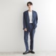 ティーケー タケオ キクチ(tk.TAKEO KIKUCHI)の【WEB限定 マシンウォッシャブル】機能性エアリードライノーカラーセットアップ/ノーカラージャケット&テーパードスラックス35