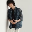 ティーケー タケオ キクチ(tk.TAKEO KIKUCHI)のシアーフラワーシャツ ネイビー(094)