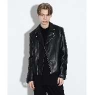 WEB限定】シンセティックレザーダブルライダースジャケット WEB限定】シンセティックレザーダブルライダースジャケット