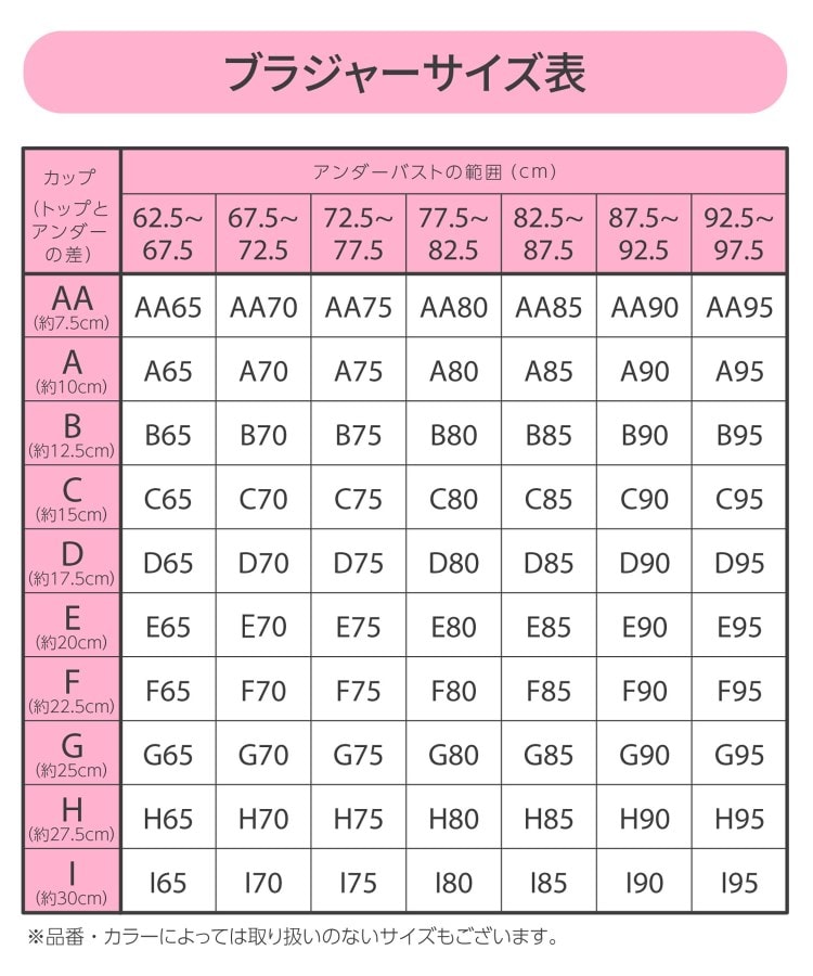 ワコール(WACOAL)のサイズや体型特徴に合わせた設計 ブラジャー／BXC4108