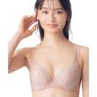 ウイング(Wing)の【ナチュラルアップブラ】 ブラジャー 自然なまるみシルエット KB2062 ベージュ(052)