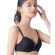ウイング(Wing)のナチュラルアップブラ ブラジャー ふっくら自然なまるみでバストアップ KB2060 ブラック(119)