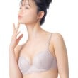 ウイング(Wing)のナチュラルアップブラ ブラジャー ふっくら自然なバストをメイク KB3000 ピンク(071)