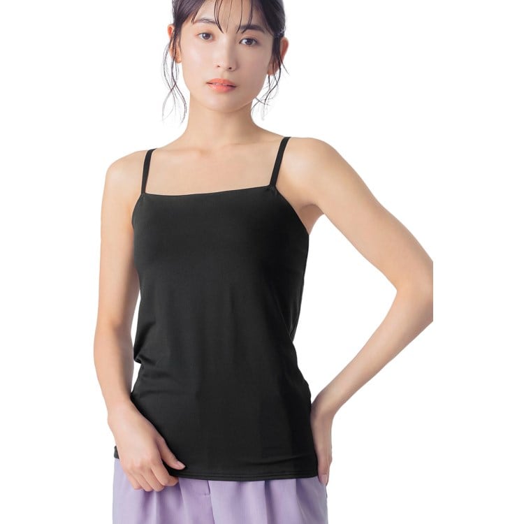ウイング(Wing)の【シンクロブラトップ 吸汗速乾タイプ】 カップ付きキャミソール ET1052 肌着