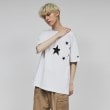 ティーケー タケオ キクチ(tk.TAKEO KIKUCHI)のスタープリント アソートTシャツ ホワイト(001)