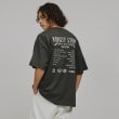 ティーケー タケオ キクチ(tk.TAKEO KIKUCHI)のロックバンドツアーTシャツ チャコールグレー(014)