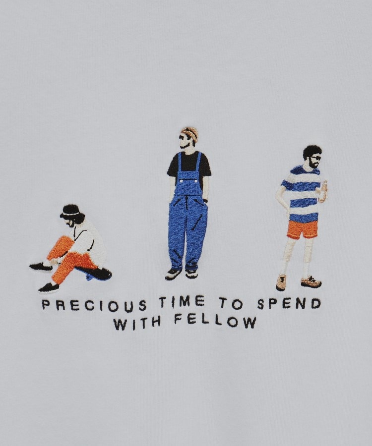 ティーケー タケオ キクチ(tk.TAKEO KIKUCHI)のスリピープルズ刺繍Tシャツ10