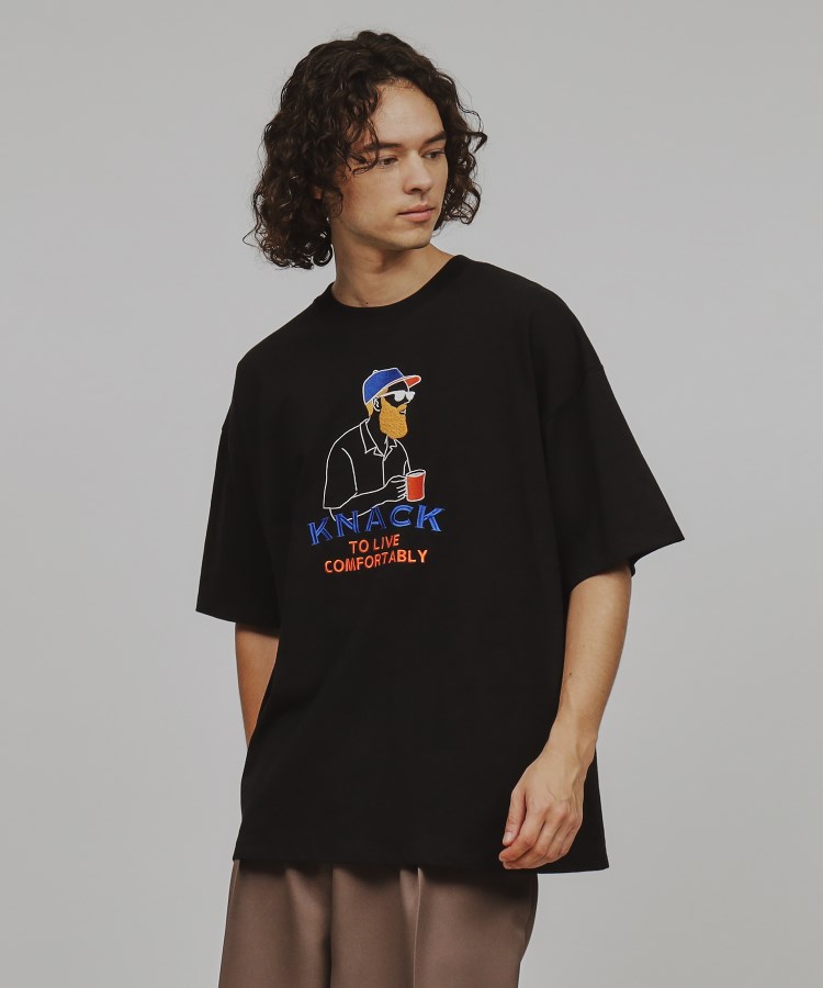 ヒゲサガラ刺繍Tシャツ（Tシャツ） | tk.TAKEO KIKUCHI