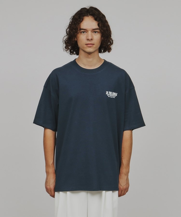 ティーケー タケオ キクチ(tk.TAKEO KIKUCHI)のモチーフバックプリントTシャツ1