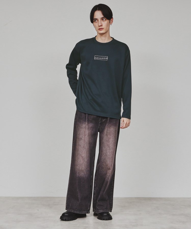 ティーケー タケオ キクチ(tk.TAKEO KIKUCHI)のボックスロゴ刺繍Tシャツ11