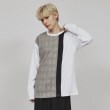 ティーケー タケオ キクチ(tk.TAKEO KIKUCHI)のチェック切替プルオーバー ホワイト(501)