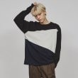 ティーケー タケオ キクチ(tk.TAKEO KIKUCHI)のナナメ切替プルオーバー ブラック(519)