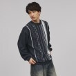 ティーケー タケオ キクチ(tk.TAKEO KIKUCHI)の3Dパターンストライプニット ネイビー(094)