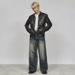 ティーケー タケオ キクチ(tk.TAKEO KIKUCHI)のシンセティックレザーシングルライダースブルゾン12