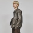 ティーケー タケオ キクチ(tk.TAKEO KIKUCHI)のシンセティックレザーシングルライダースブルゾン17