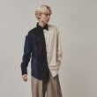 ティーケー タケオ キクチ(tk.TAKEO KIKUCHI)のコーデュロイ切替シャツ ベージュ(552)