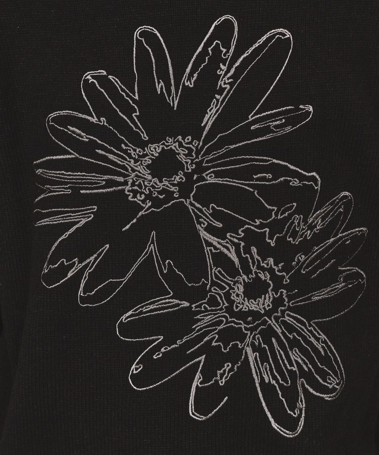フラワー刺繍ニット(ニット/セーター) | tk.TAKEO KIKUCHI フラワー刺繍ニット(ニット/セーター) | tk.TAKEO KIKUCHI