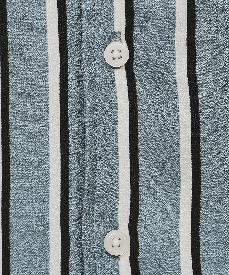 ティーケー タケオ キクチ(tk.TAKEO KIKUCHI)のストライプ半袖開襟シャツ21