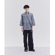 ティーケー タケオ キクチ(tk.TAKEO KIKUCHI)の7分袖 アソートリネン混シャツ50