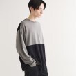 ティーケー タケオ キクチ(tk.TAKEO KIKUCHI)の【UV／接触冷感】切替アソートTシャツ チャコールグレー(514)