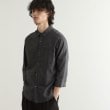 ティーケー タケオ キクチ(tk.TAKEO KIKUCHI)の綿麻混七分袖シャツ【父の日ギフトにオススメ】 ブラック(719)