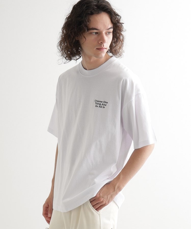 バックスケート刺繍T-Shirt(Tシャツ) | tk.TAKEO KIKUCHI バックスケート刺繍T-Shirt(Tシャツ) | tk.TAKEO KIKUCHI