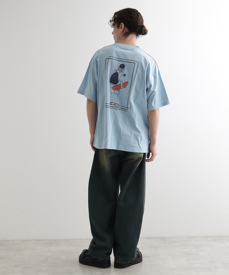 バックスケート刺繍T-Shirt(Tシャツ) | tk.TAKEO KIKUCHI バックスケート刺繍T-Shirt(Tシャツ) | tk.TAKEO KIKUCHI
