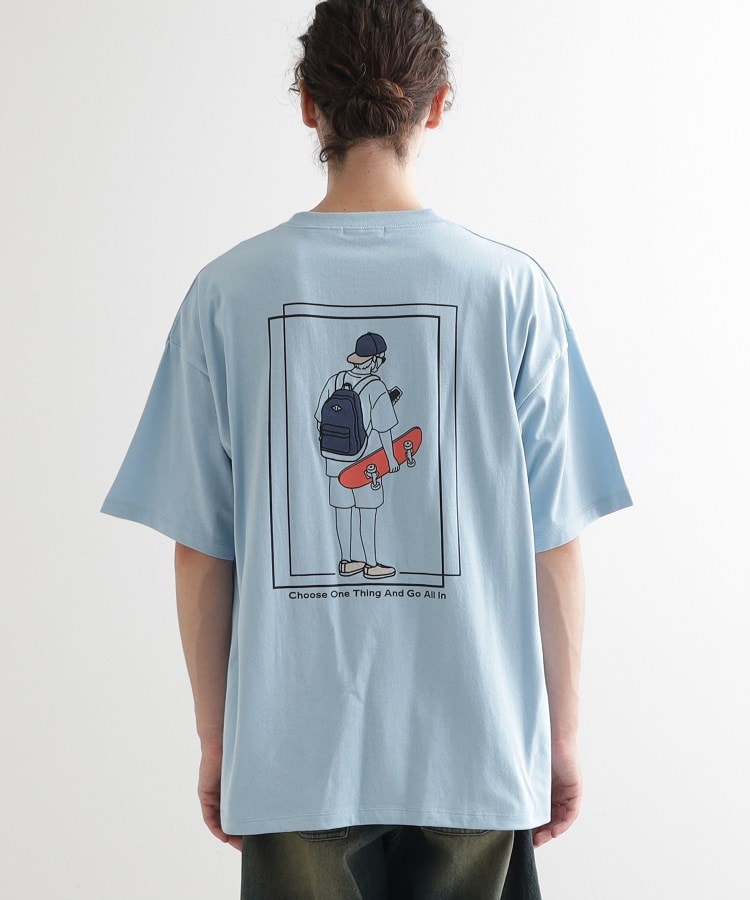 ティーケー タケオ キクチ(tk.TAKEO KIKUCHI)のバックスケート刺繍T－Shirt15