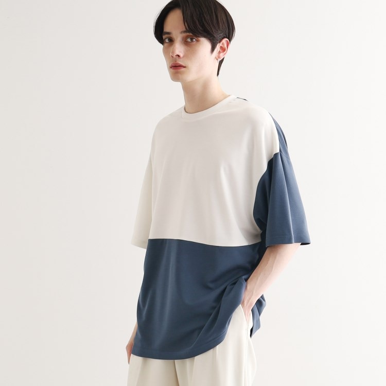 ティーケー タケオ キクチ(tk.TAKEO KIKUCHI)の【UV／接触冷感】切替アソートTシャツ Ｔシャツ