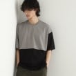 ティーケー タケオ キクチ(tk.TAKEO KIKUCHI)の【UV／接触冷感】切替アソートTシャツ ブラック(519)