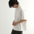 ティーケー タケオ キクチ(tk.TAKEO KIKUCHI)のエンブロハーフジップシャツ ホワイト(001)