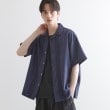 ティーケー タケオ キクチ(tk.TAKEO KIKUCHI)のコード刺繍シャツ ネイビー(094)