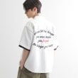 ティーケー タケオ キクチ(tk.TAKEO KIKUCHI)のレイヤードバック刺繍シャツ ホワイト(001)