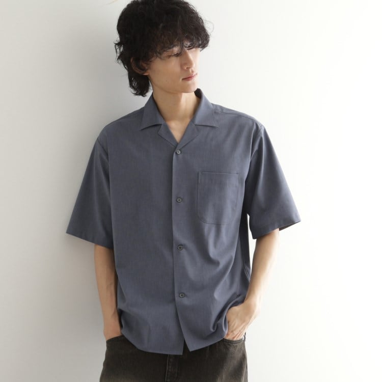 ティーケー タケオ キクチ(tk.TAKEO KIKUCHI)の【吸水速乾】COOLMAX(R)サマーシャツ/セットアップ対応 カジュアルシャツ