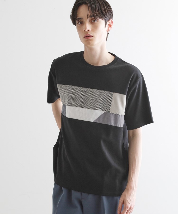 ティーケー タケオ キクチ(tk.TAKEO KIKUCHI)のパネル切替半袖Tシャツ9