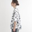 ティーケー タケオ キクチ(tk.TAKEO KIKUCHI)の梨地クジラ柄オープンカラーシャツ14