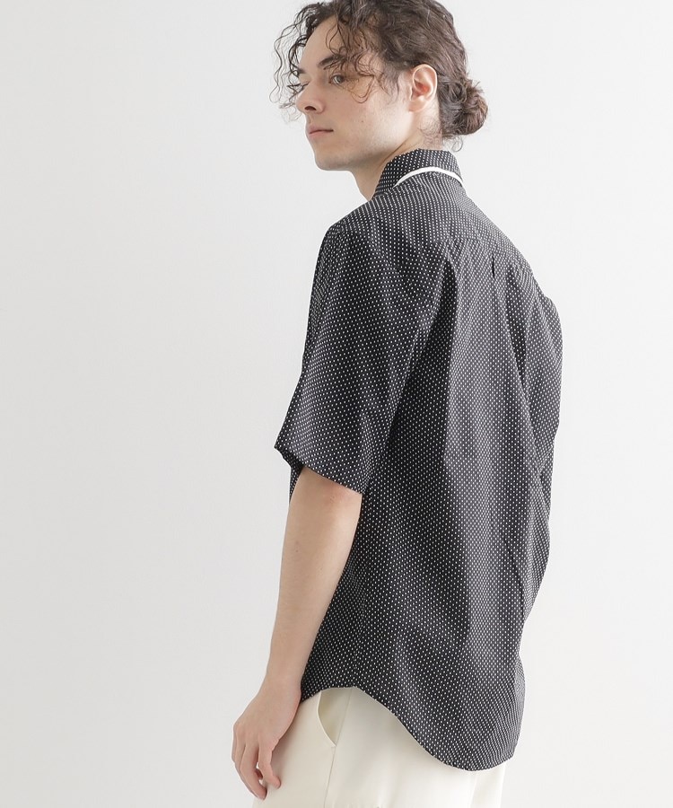 ティーケー タケオ キクチ(tk.TAKEO KIKUCHI)の2枚衿ドット柄シャツ5