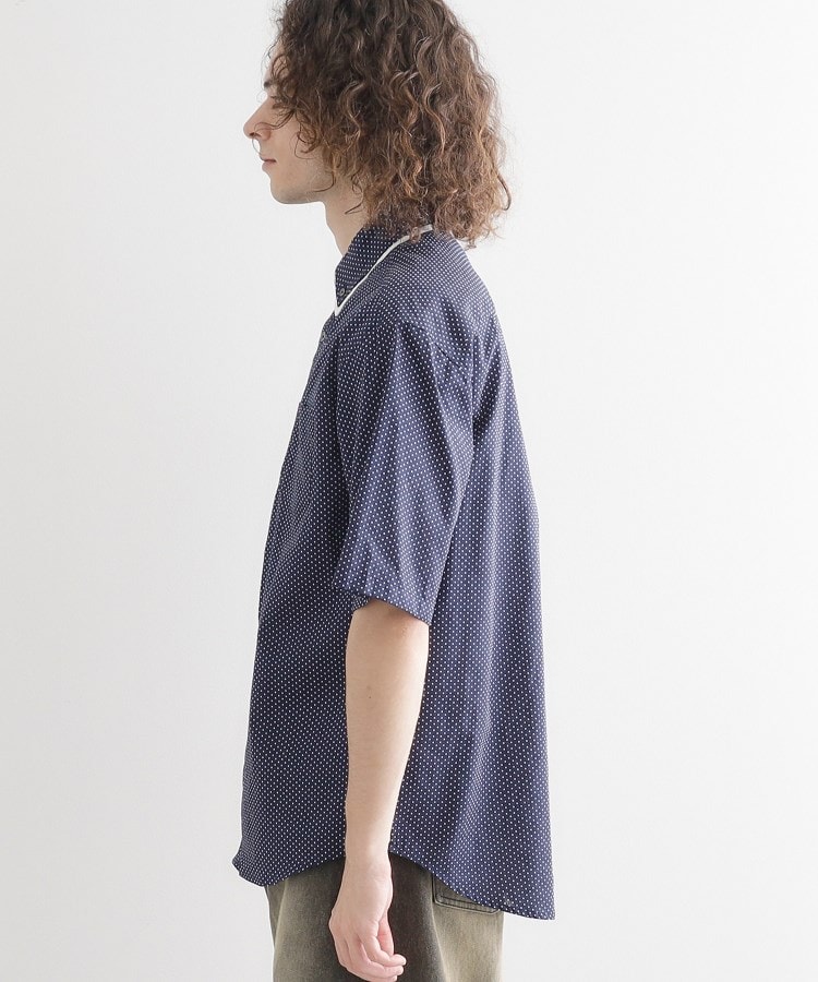 ティーケー タケオ キクチ(tk.TAKEO KIKUCHI)の2枚衿ドット柄シャツ14