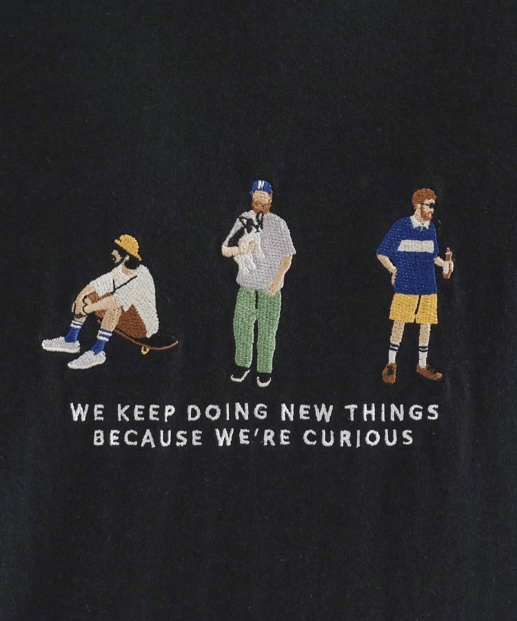 ティーケー タケオ キクチ(tk.TAKEO KIKUCHI)のピープル刺繍Tシャツ8