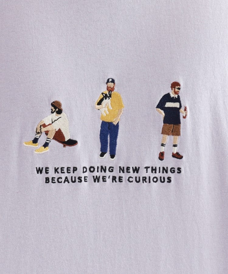 ティーケー タケオ キクチ(tk.TAKEO KIKUCHI)のピープル刺繍Tシャツ16