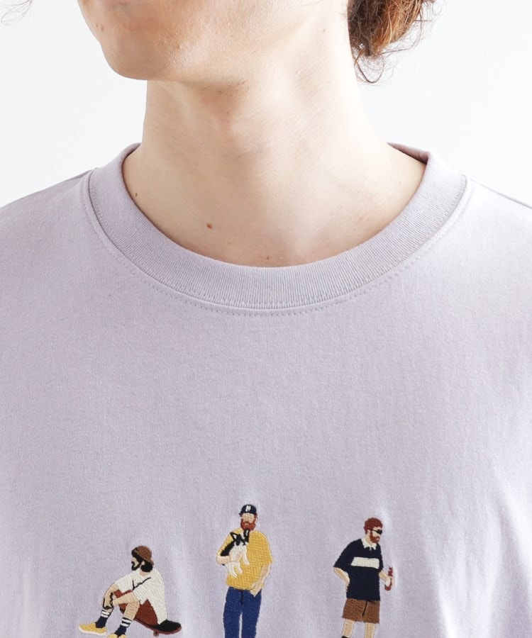 ティーケー タケオ キクチ(tk.TAKEO KIKUCHI)のピープル刺繍Tシャツ20